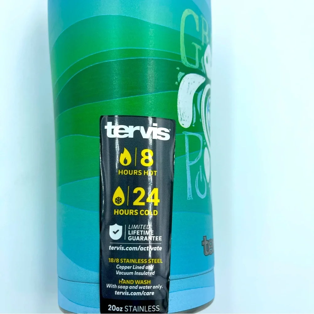 Tervis Green Power Sea Turtle Insulated Tumbler - Blue/Green